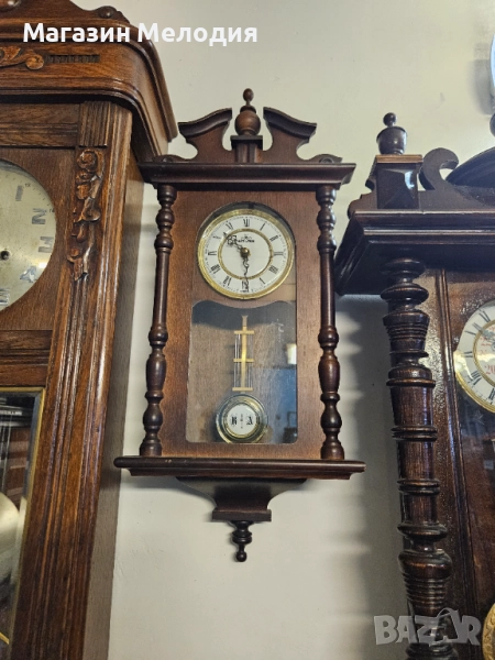 Стенен часовник с ретро дизайн Meister Anker В отлично техническо и визуално състояние., снимка 1