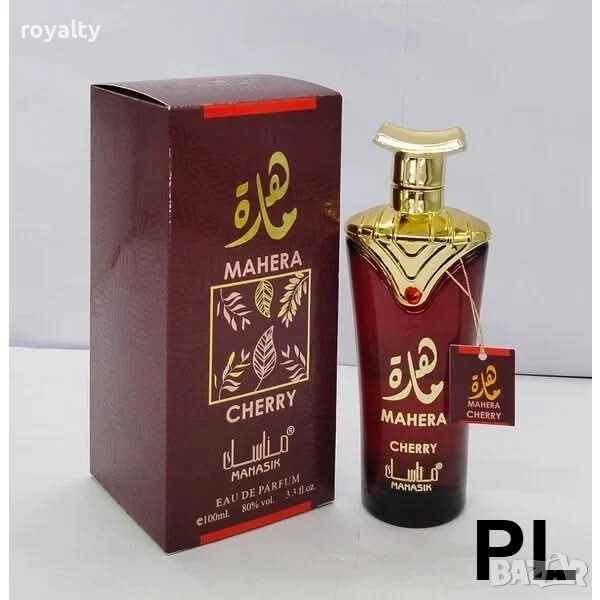 Mahera Cherry EDP 100 ml by Manasik – Арабски парфюм с пленителен , снимка 1