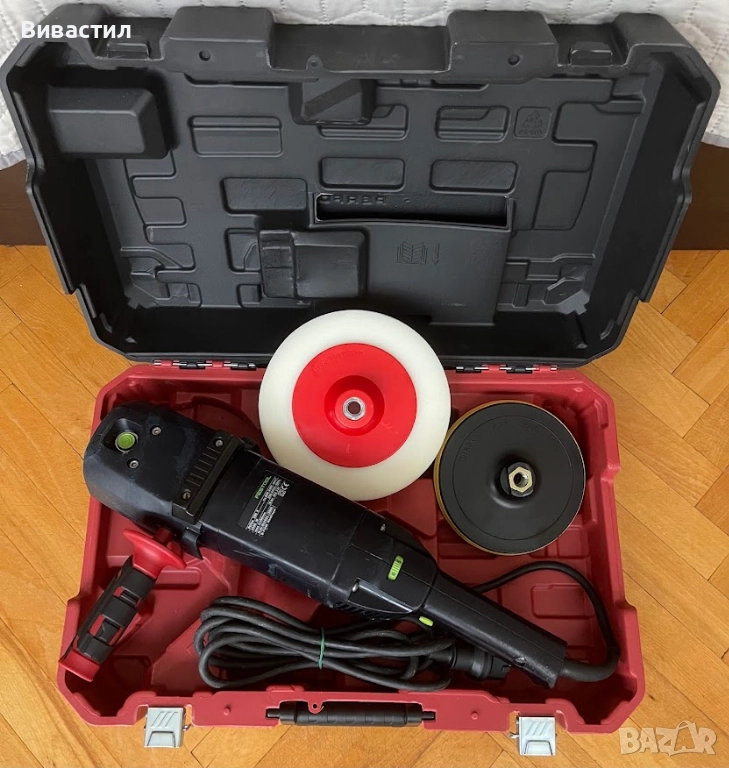 Полирмашина Festool POLLUX 180 E /1500W, 550-2650 об/м ф 180 мм Внос от Германия, снимка 1