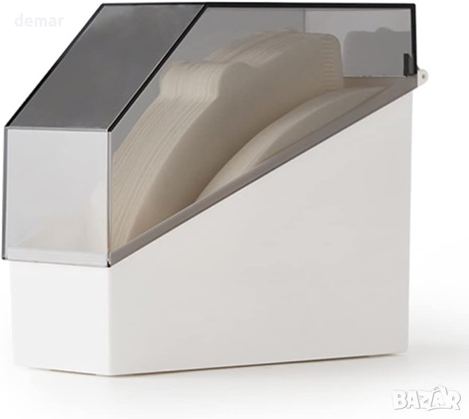 Niciksty, Кутия за филтри за кафе, Капацитет 100 бр. Хартиени филтри, снимка 1