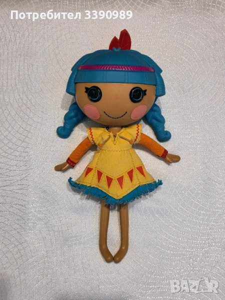 Голяма кукла Лалалупси Индианка Lalaloopsy 25лв., снимка 1