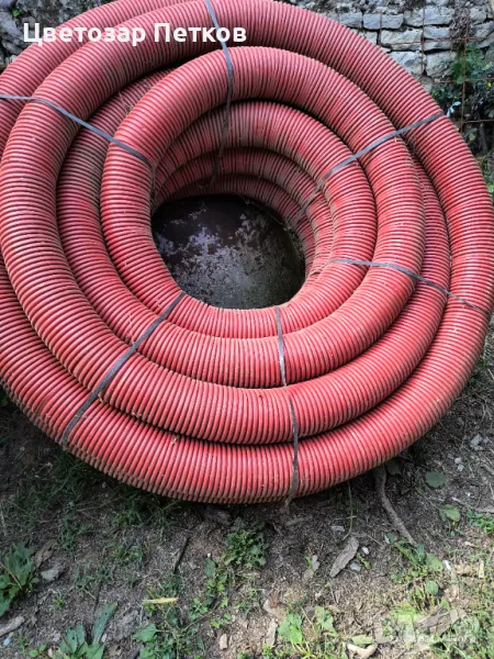Гофрирани тръби 110 , 140 и ПВЦ тръба от напоителни системи , снимка 1