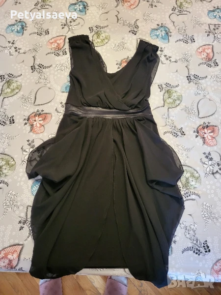 Черна къса рокля , снимка 1