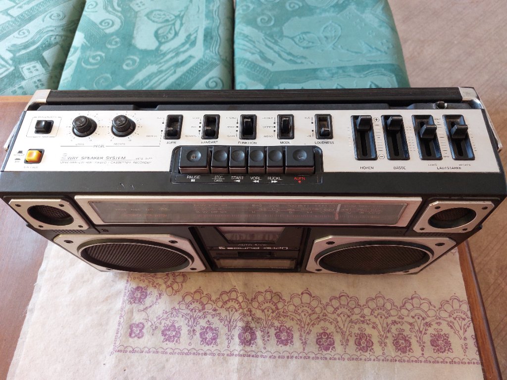 Радио касетофон Sound 4020 в Аудиосистеми в гр. Стара Загора - ID37747598 —  Bazar.bg