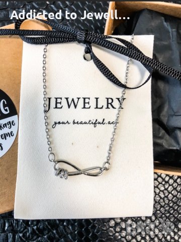 Тотална разпродажба - 50% Сребърно колие /infinity2/, снимка 6 - Колиета, медальони, синджири - 33150395