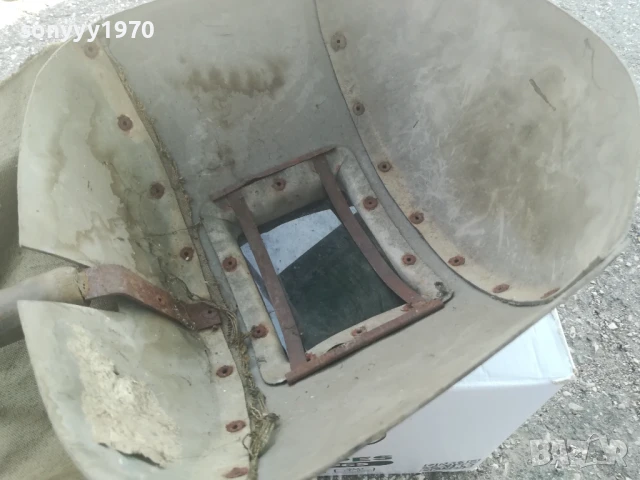 РЕТРО МАСКА ЗА ЗАВАРКИ-АНТИКА/РЕЛИКВА 1206251616, снимка 8 - Антикварни и старинни предмети - 50644094