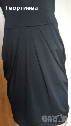 Черна рокля Amisu 🍀👗S,M 👗🍀 арт.466, снимка 5 - Рокли - 27103227