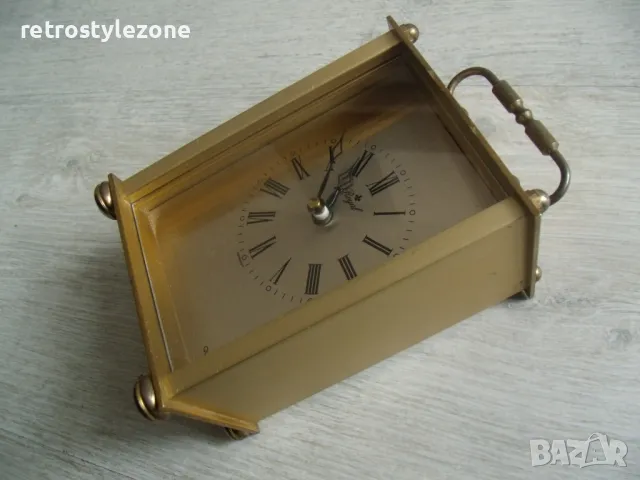 № 7848 стар германски настолен часовник - ROYAL   , снимка 4 - Други ценни предмети - 49565358