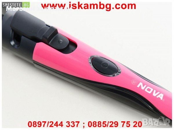 Иновативна маша за къдрици NOVA , снимка 9 - Маши за коса - 28376936
