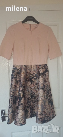Ted baker красива рокля UK2 S/M, снимка 4 - Рокли - 53209752