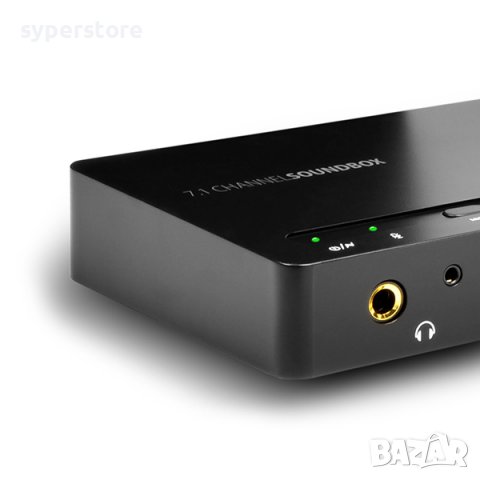 Звукова карта на USB Axagon ADA-71 - Пълноценен съраунд звук Sound Box external 7.1-channel, снимка 2 - Други - 36816464