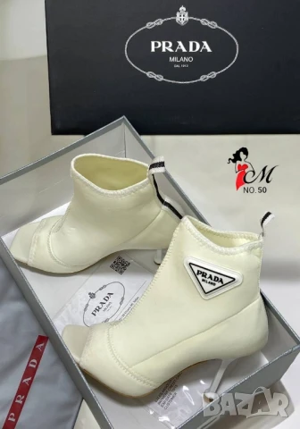 боти на ток prada, снимка 3 - Дамски боти - 50902051