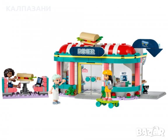 LEGO® Friends 41728 - Ресторант в центъра на Хартлейк, снимка 3 - Конструктори - 39441987