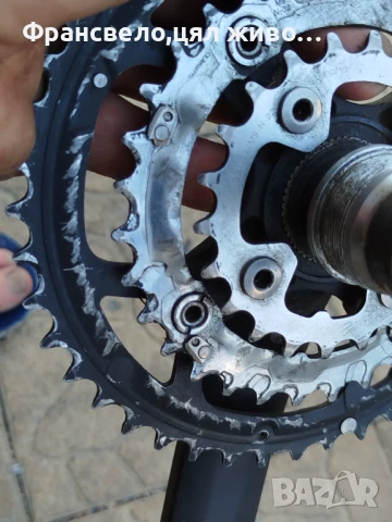 Курбел със средно движение за велосипед колело Shimano deore , снимка 5 - Части за велосипеди - 51090461