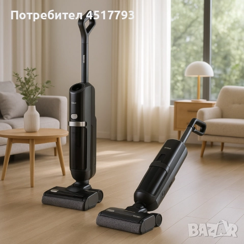 Midea Vacuum Cleaner MX10EUBK – 2 в 1 безжична прахосмукачка и моп