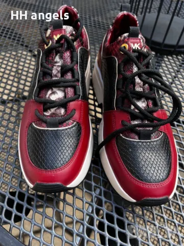 Michael Kors Cosmo естествена кожа нови спортни обувки