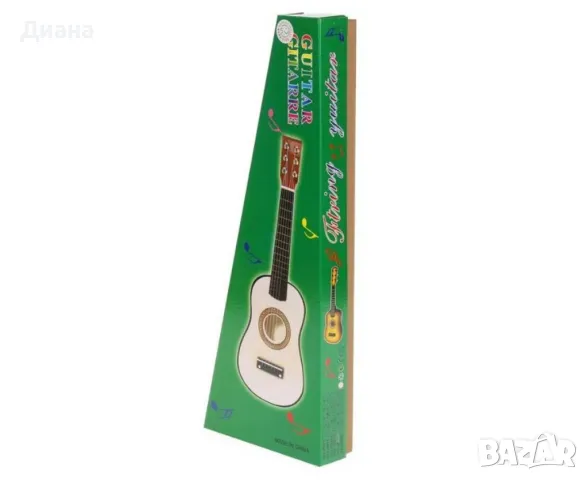 🎸 Детска дървена класическа китара – Идеалният инструмент за малките музиканти 🎸, снимка 4 - Музикални играчки - 48779111