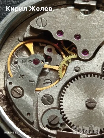 Стар механичен часовник мъжки ПОБЕДА СССР за части ремонт КОЛЕКЦИЯ 48120, снимка 8 - Антикварни и старинни предмети - 50149850