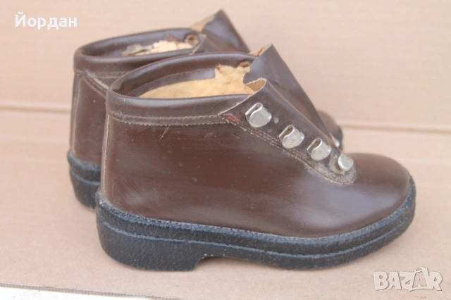 Детски обувки 1930-1940 та година, снимка 3 - Колекции - 53444967