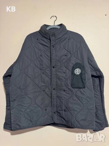 Stone Island AW2004 Quilted Inner Liner Jacket Grey.