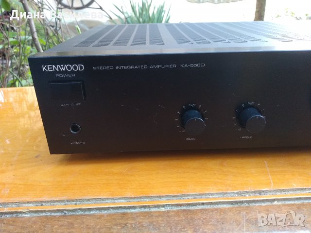 Kenwood KA-550D Ampl/Mixer Trio-Kenwood, снимка 3 - Ресийвъри, усилватели, смесителни пултове - 32705619