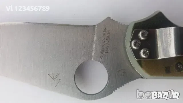 Сгъваем нож Spyderco CPM-S30V - FA35, 80х210мм, снимка 4 - Ножове - 50673380