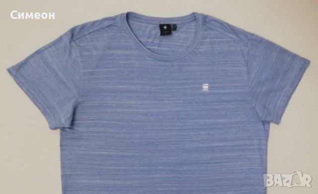 G-STAR RAW оригинална тениска L памучна фланелка, снимка 2 - Тениски - 37408334