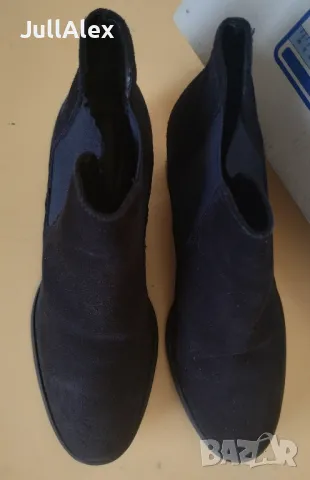 Дамски боти от велур, снимка 2 - Дамски боти - 48992408