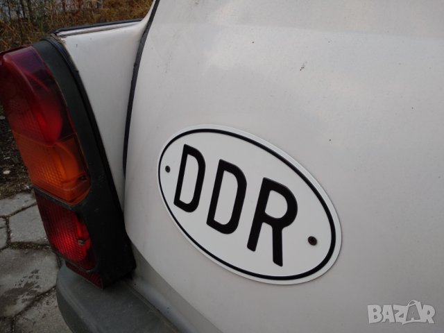 DDR * ГДР - Oвална релефна МПС национална табелка , снимка 8 - Аксесоари и консумативи - 27394373