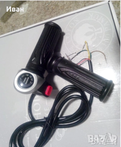 Електрически палец и масур за газ 24 V , 36 V, 48 V до 99 Волта, снимка 6 - Велосипеди - 53135490