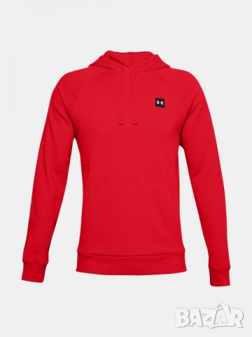 Мъжки червен суитчър Under Armour , снимка 2 - Суичъри - 38115241