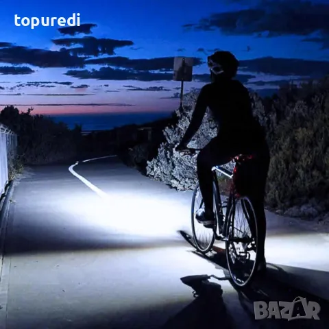 Фар за колело със соларен панел, снимка 3 - Аксесоари за велосипеди - 50218328