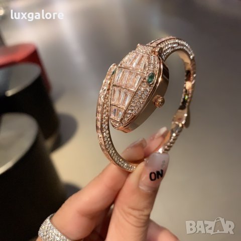 Дамски часовник BVLGARI Serpenti Misteriosi с кварцов механизъм, снимка 6 - Дамски - 43522858