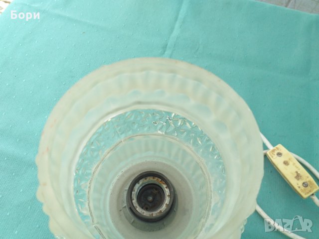 Стара нощна ,настолна лампа 1977г, снимка 2 - Настолни лампи - 33433261