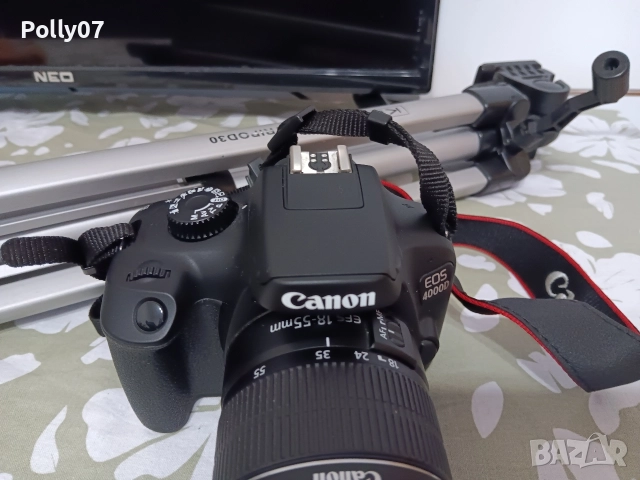 Canon 4000D, снимка 3 - Фотоапарати - 52685109