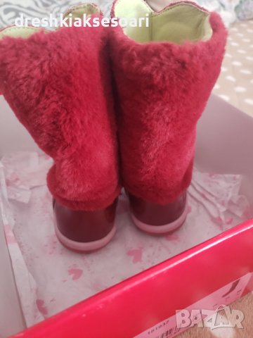Agata Ruiz de la prada shoes Червени меки ботуши ботушки , снимка 2 - Детски боти и ботуши - 44139476