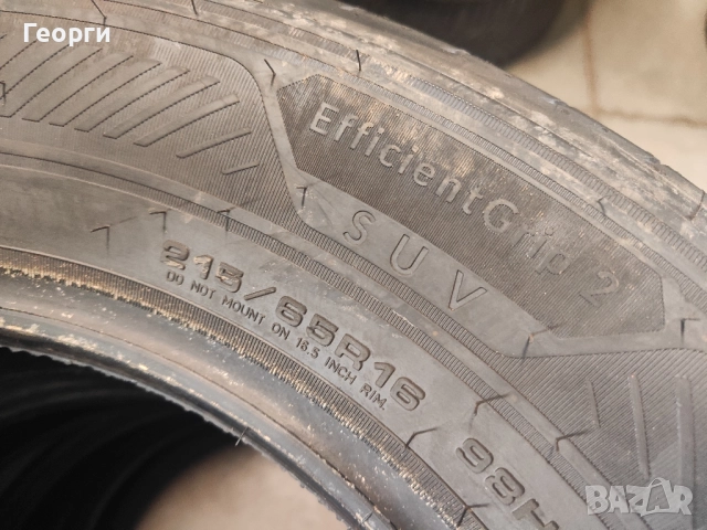 4бр. летни гуми 215/65/16 Goodyear, снимка 5 - Гуми и джанти - 52846968