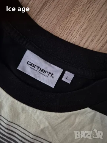 Carhartt мъжка блуза с къс ръкав размер Л , снимка 3 - Тениски - 49868281