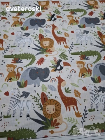 Спален комплект за кошара - 100% памук- без обиколници, снимка 9 - Спално бельо и завивки - 18694429