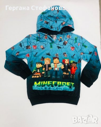Суитчъри  Фортнайт,Соник,Майнкрафт Размери -7/8г.8/9г.9/10г.10/11г.11/12г.12/13г. Цена -24 лв, снимка 6 - Детски анцузи и суичери - 40169738