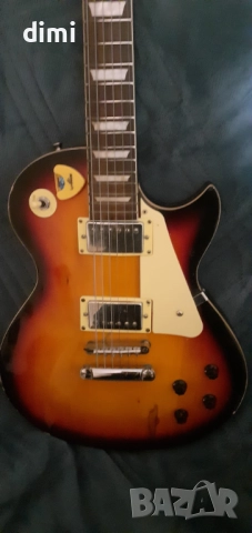 китара с вграден пиезо адаптер