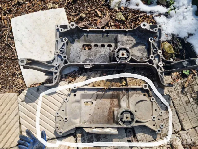 преден мост VW Голф 5 golf 5 2.0TDI 140 BKD preden most