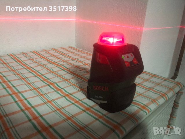 Лазерен нивелир Bosch , снимка 9 - Други инструменти - 40856905