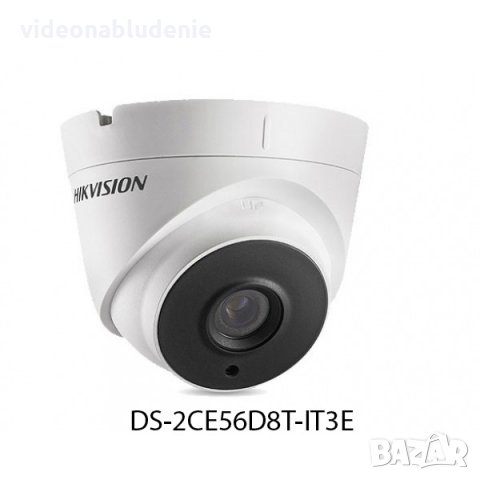 HD-TVI камера 2 мегапиксела HIKVISION DS-2CE56D8T-IT3Е, снимка 1 - HD камери - 27913371
