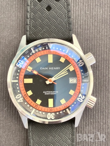 Dan Henry automatic diver 1970, снимка 11 - Мъжки - 52954965