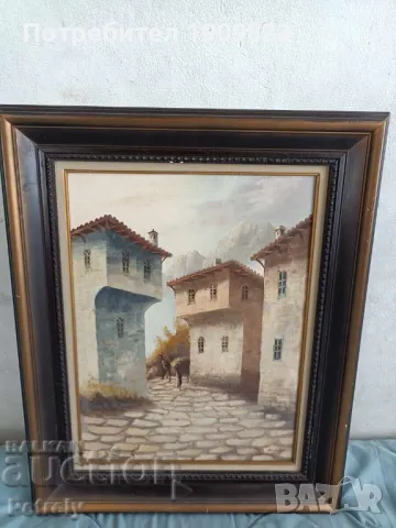 Стара маслена картина 