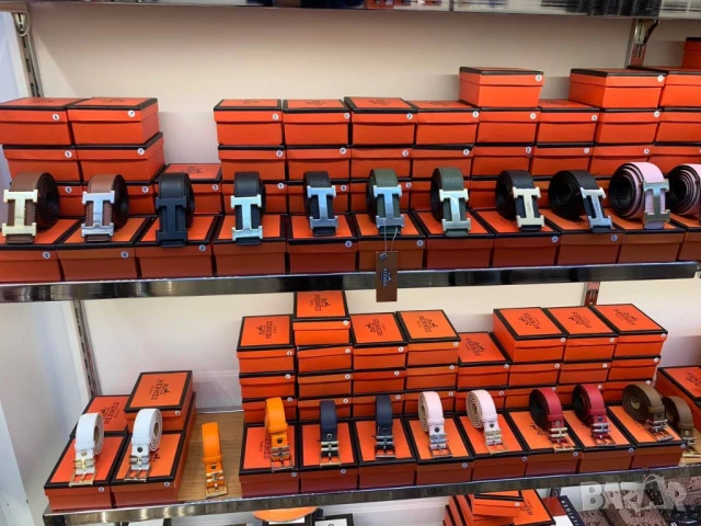 колани от естествена кожа в кутия Dolce&Gabbana louis vuitton guess gucci , снимка 12 - Колани - 51271494