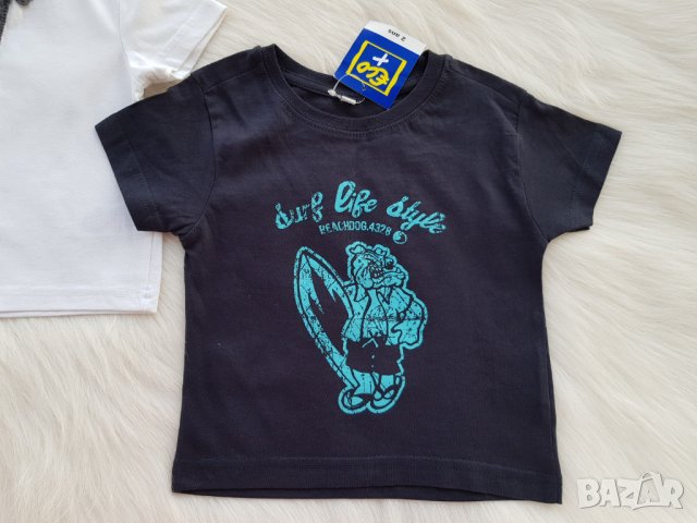 Тениски за момче 12-18 месеца, снимка 2 - Бебешки блузки - 28766732