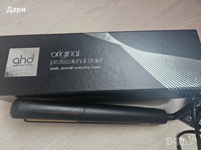 професионална преса GHD, снимка 2 - Преси за коса - 52303997