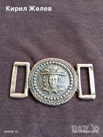 ДВА БРОЯ КАТАРАМА ЗА КОЛАН ИЗОБРАЗЯВАЩИ МЕДУЗА ГОРГОНА МНОГО КРАСИВИ 28256, снимка 2 - Колани - 51145931